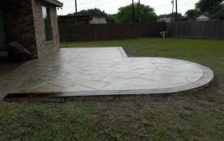 Concrete Stamped Patio